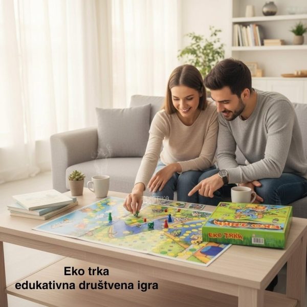 Eko trka društvena igra