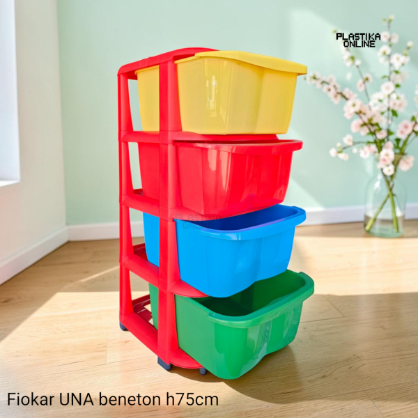 Fiokar UNA beneton sa 4 fioke visina 75cm