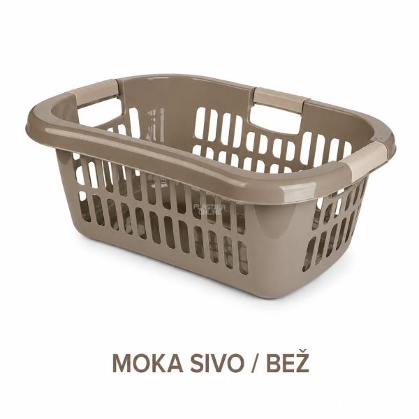 Korpa za čist veš 63 × 42 × H23 cm drina
