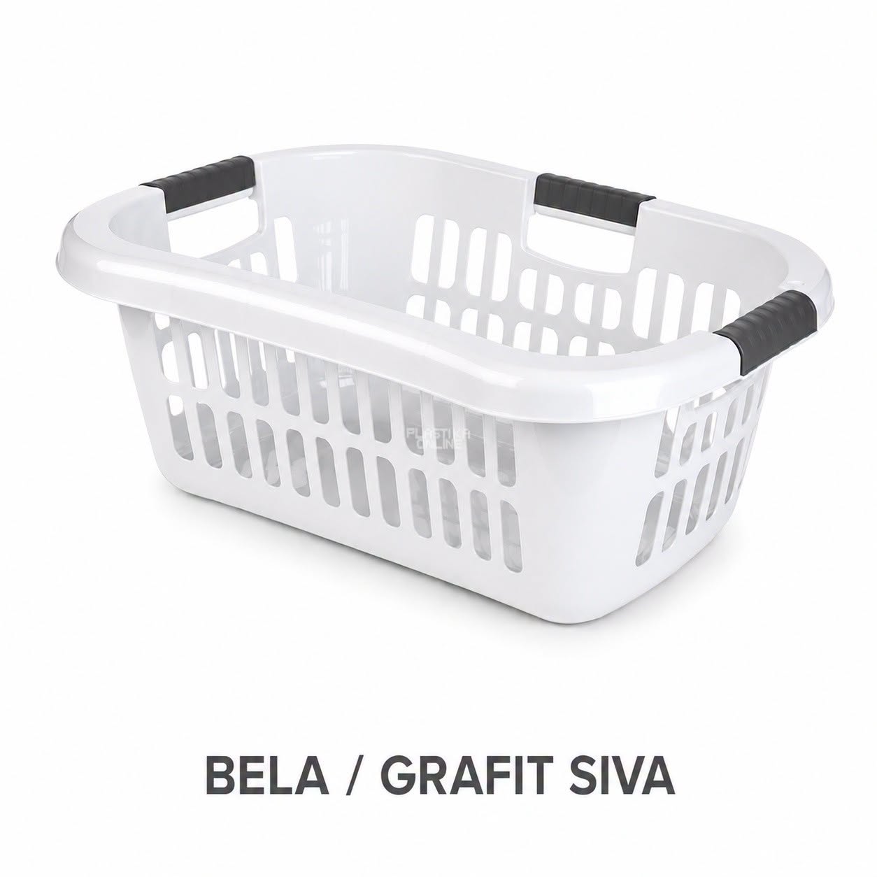 Korpa za čist veš 63 × 42 × H23 cm drina