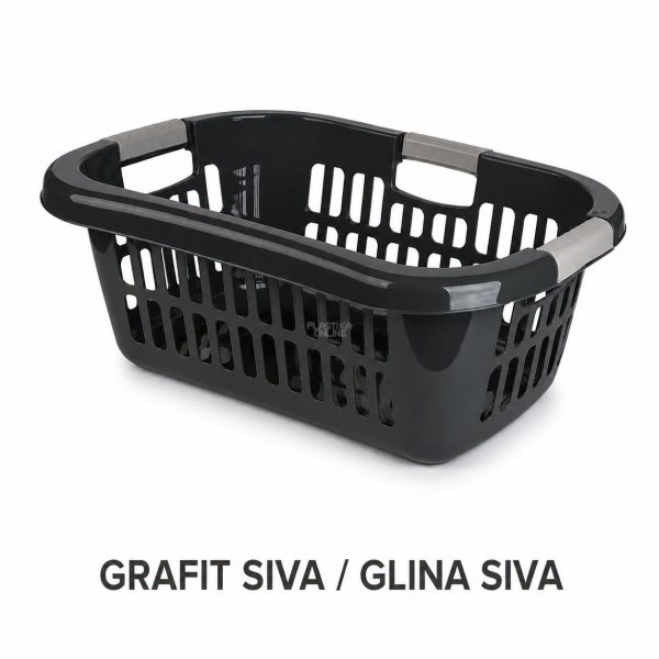 Korpa za čist veš 63 × 42 × H23 cm drina