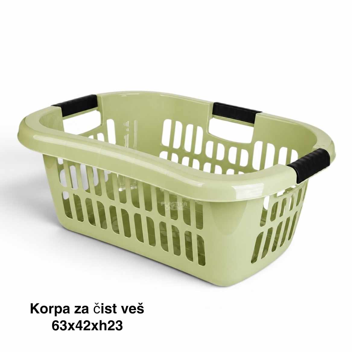 Korpa za čist veš 63 × 42 × H23 cm drina