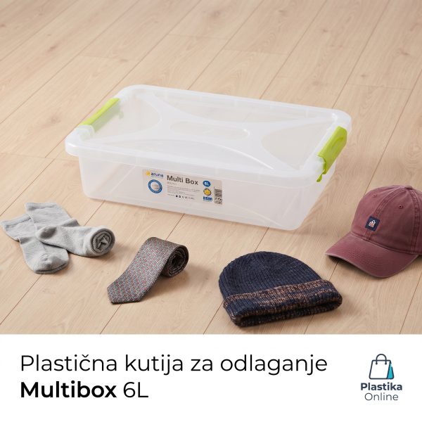PLasticna kutija za odlaganje 6L multibox drina
