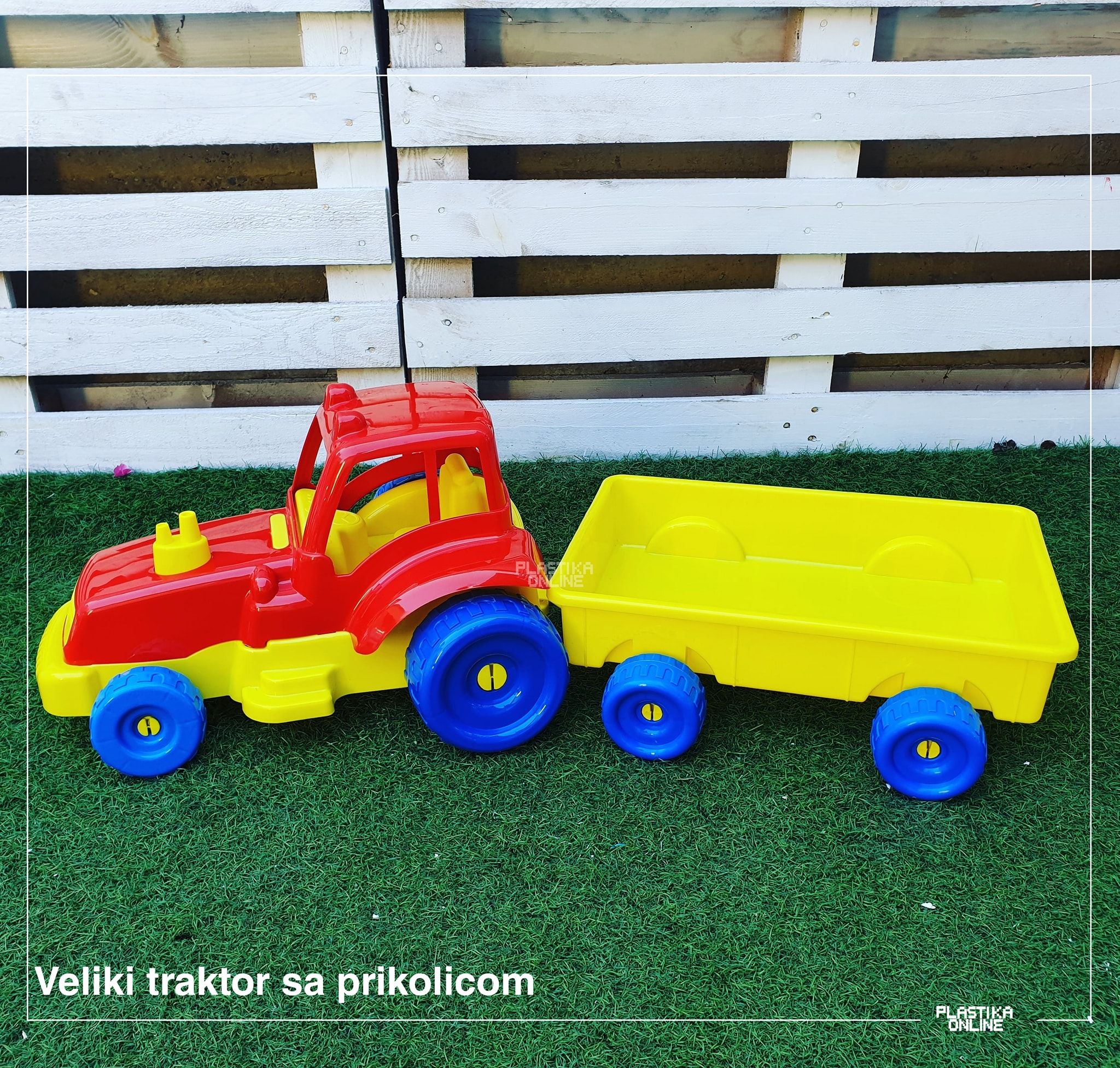 Traktor veliki sa prikolicom - Slika 2