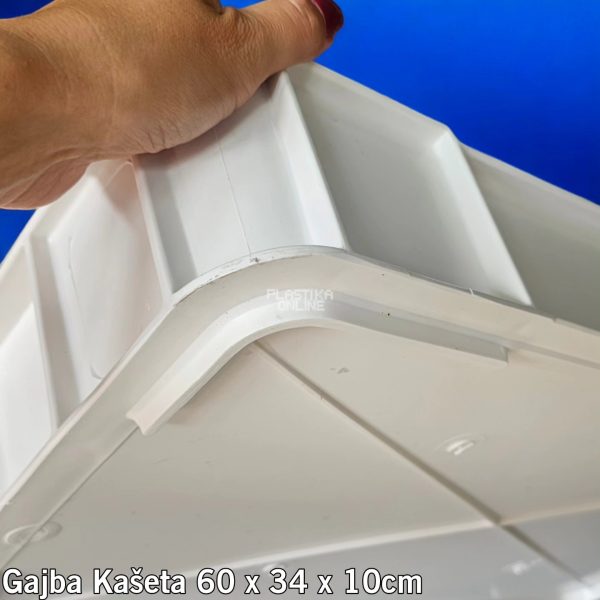 Gajba Kašeta 60 x 34 x 10cm, Plasticne gajbe, gajbe za hleb, plasticne gajbice za voce, plasticna kašeta za transport hrane, transport zamrznutih namirnica 1 1
