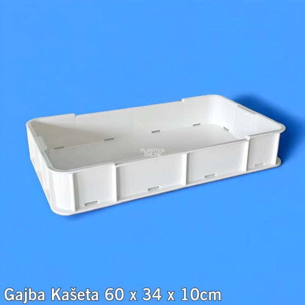 Gajba Kašeta 60 x 34 x 10cm, Plasticne gajbe, gajbe za hleb, plasticne gajbice za voce, plasticna kašeta za transport hrane, transport zamrznutih namirnica 1 1