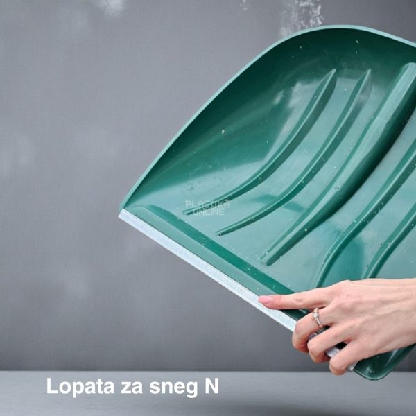Lopata za sneg N 160 cm sa metalnim ojačanjem , Plastična lopata za sneg, Lopata za sneg sa metalnim ojačanjem,