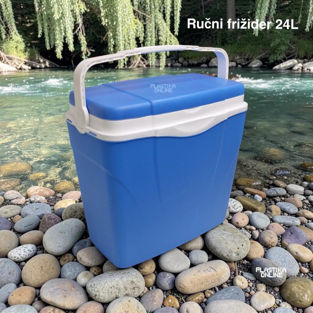 Ručni frižider 24l plavi