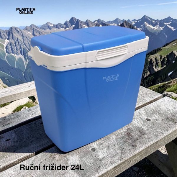 Ručni frižider 24l plavi