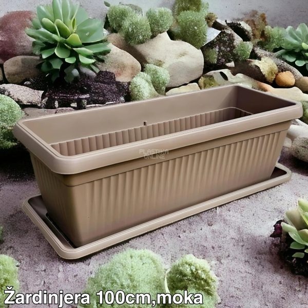 zardinjera mediteran 100, zardinjere sa kukom, zaridnjere za balkon, zardinjere sa podmentacem, zardinjere 100 , duboke zardinjere , velike zardinjere