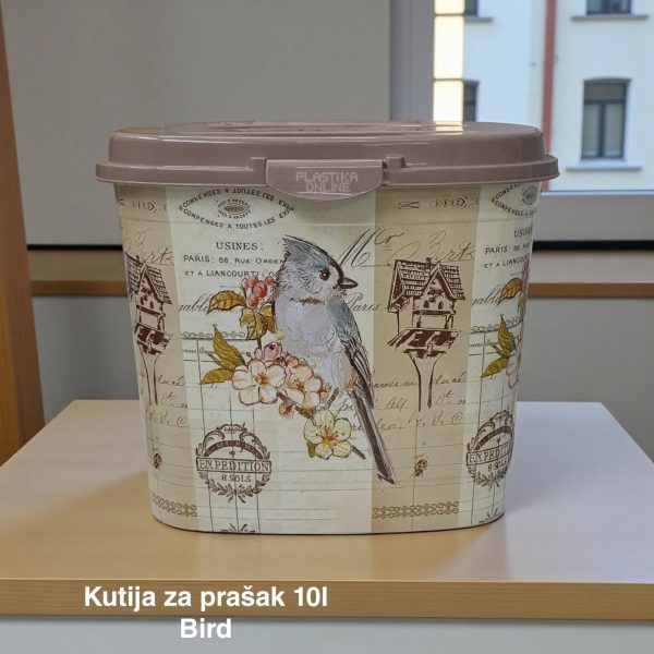 Kutija za prašak 10L, Plastična kutija za prašak, Kutija za prašak sa čvrstim poklopcem, Kutija za deterdžent 10L , Plastična kutija sa poklopcem za prašak, korpa za prašak 10L