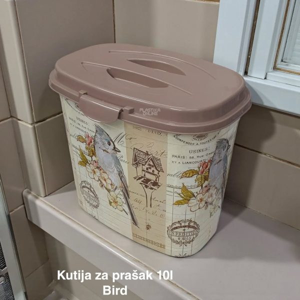 Kutija za prašak 10L, Plastična kutija za prašak, Kutija za prašak sa čvrstim poklopcem, Kutija za deterdžent 10L , Plastična kutija sa poklopcem za prašak, korpa za prašak 10L