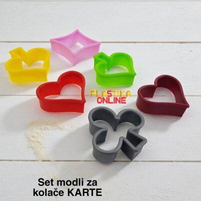 Set modli za kolače KARTE