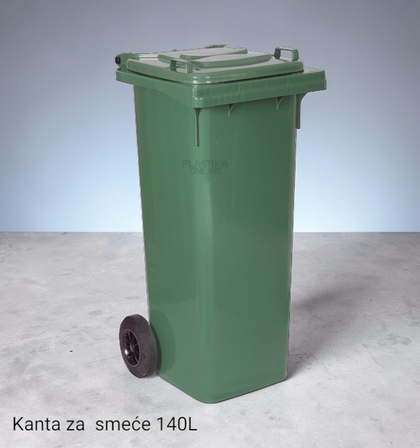 Plastična kanta za smeće 140L sa točkićima Standard