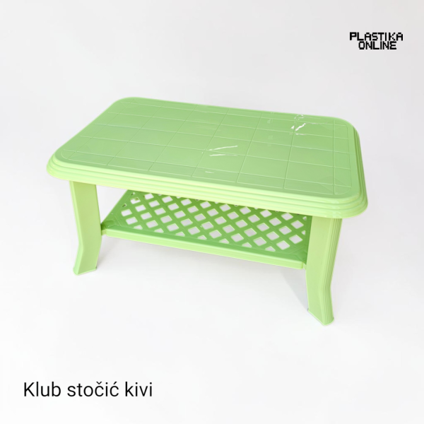 plastični klub sto kivi boje za baštu
