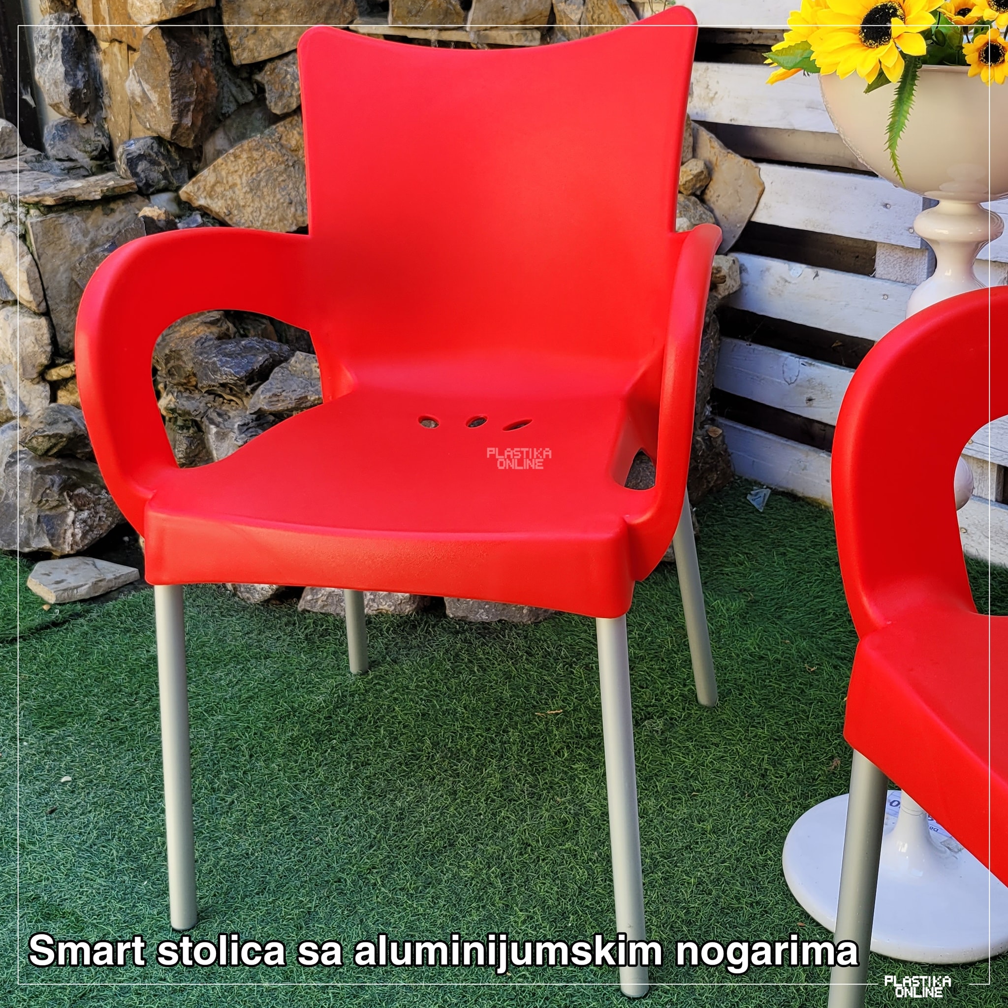 Stolica SMART sa metalnim nogama - Slika 8