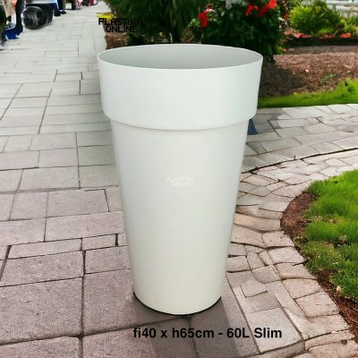 Saksija Melrose okrugla visoka fi 40 h 65cm / 60l SLIM BIG
