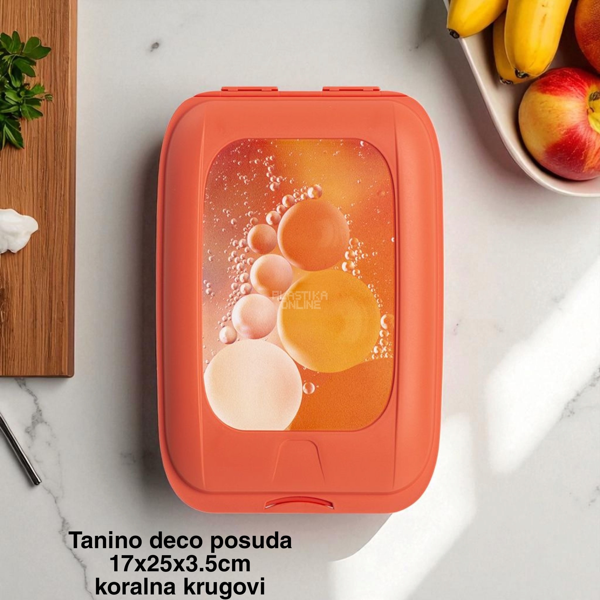Tanino Deco Posuda za odlaganje hrane 17 , posuda za meze i predjela, Plastična posuda za serviranje