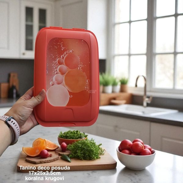 Tanino Deco Posuda za odlaganje hrane 17 , posuda za meze i predjela, Plastična posuda za serviranje