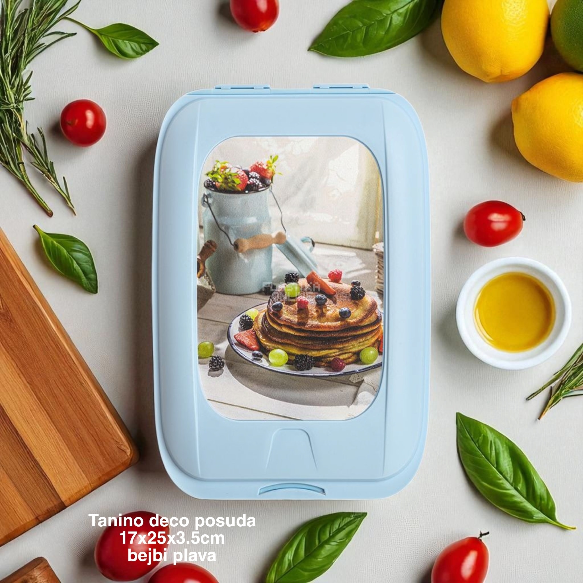 Tanino Deco Posuda za odlaganje hrane 17 , posuda za meze i predjela, Plastična posuda za serviranje
