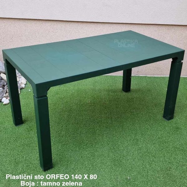 Plastični sto Orfeo 140x80cm Plastični sto Orfeo 140x80cm plasticni sto, cetvrtasti sto, veliki stolovi, sto orfeo 140