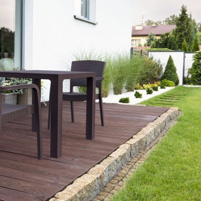 Plastična stolica Verona - Antracit