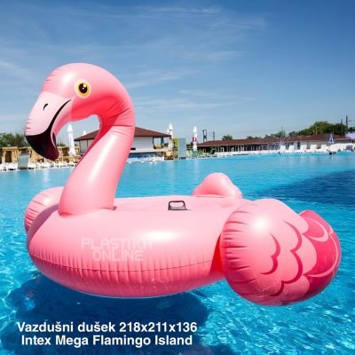Vazdušni dušek 218x211x136 Intex Mega Flamingo Island