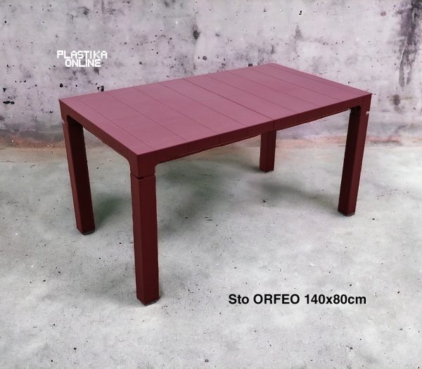 Plastični sto Orfeo 140x80cm