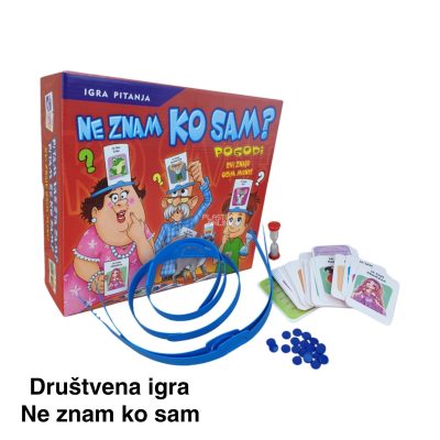 ne znam ko sam drustvena igra, igra pitanja, pitanja za decu, drustvene igre za decu, razvoj govorno-jezičkih veština kod dece