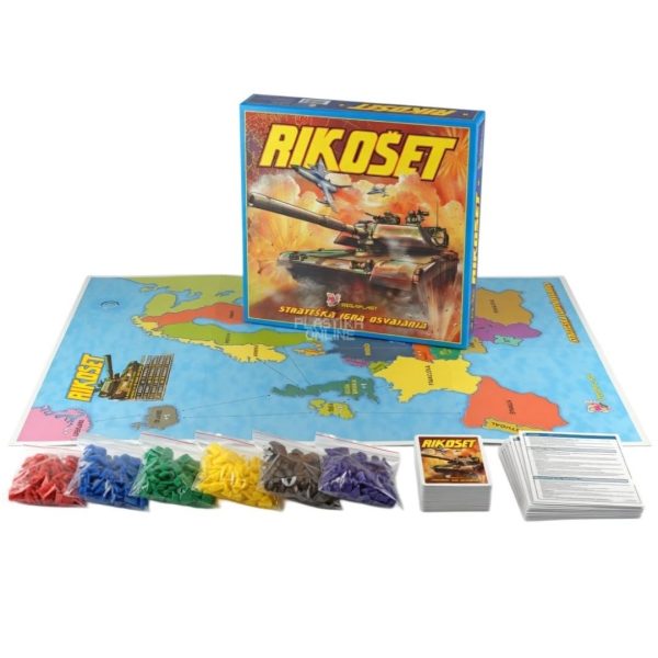 Rikošet , društvena igra, RIZIKO, Strateška društvena igra