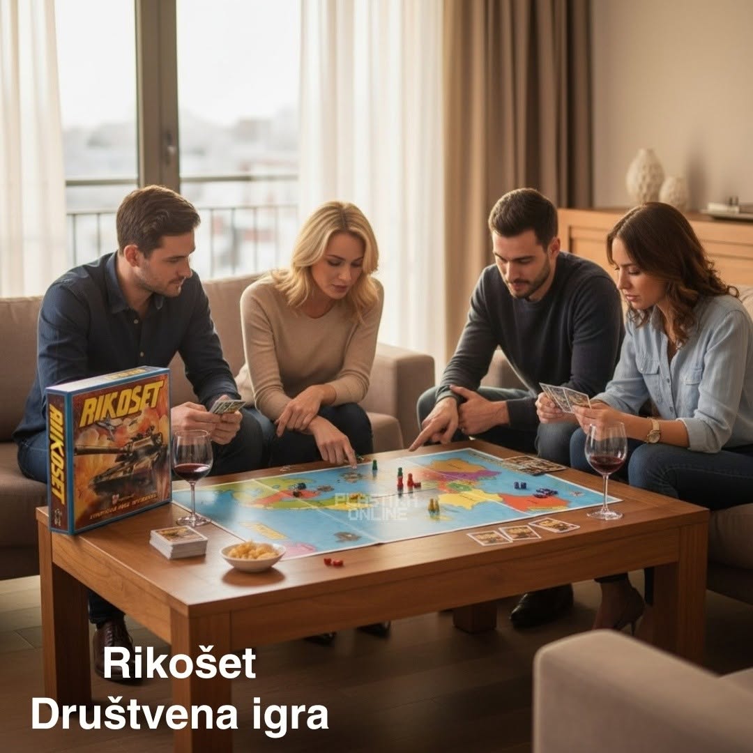 Rikošet , društvena igra, RIZIKO, Strateška društvena igra