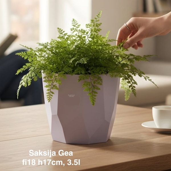 saksija gea, plasticne saksije, saksije za cvece, saksije za bastu