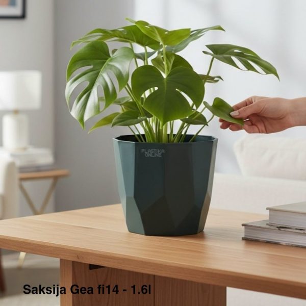 saksija gea, plasticne saksije, saksije za cvece, saksije za bastu