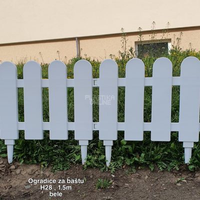 Ogradice za bastu H28, plasticne ogradice za bastu cene, ograda za dvoriste, ograda za bastu, plasticne ograde za bastu, ogradice za bastu plasticne