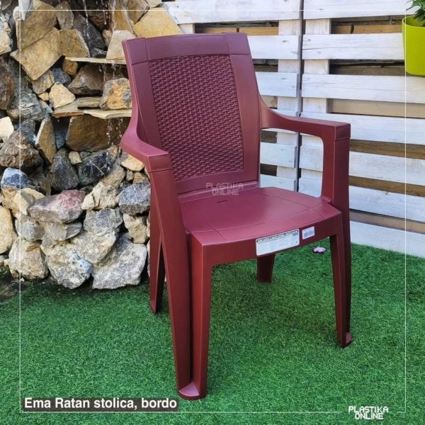 Plastična stolica Ema ratan