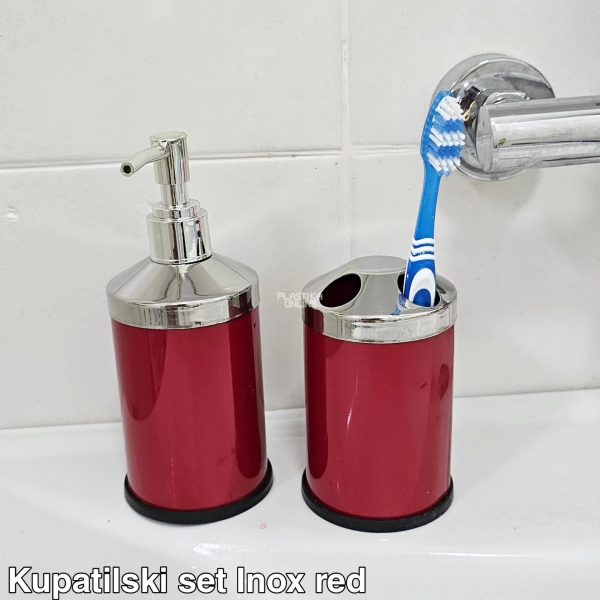 Set za kupatilo 4u1 INOX , moderno kupatilo, dugotrajni set za kupatilo, INOX set za kupatilo