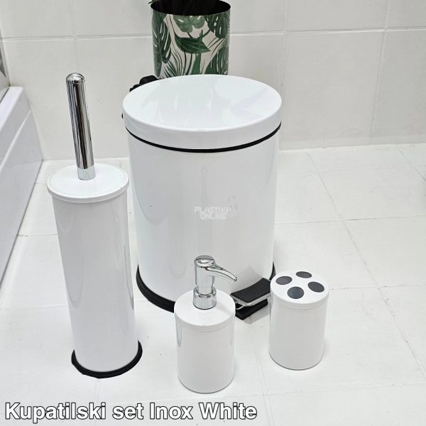 Set za kupatilo 4u1 INOX , moderno kupatilo, dugotrajni set za kupatilo, INOX set za kupatilo