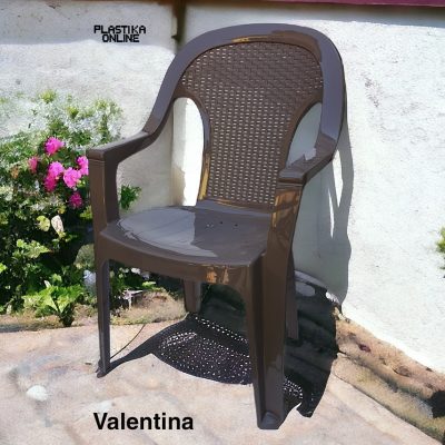 Stolica Valentina ratan-visoki naslon