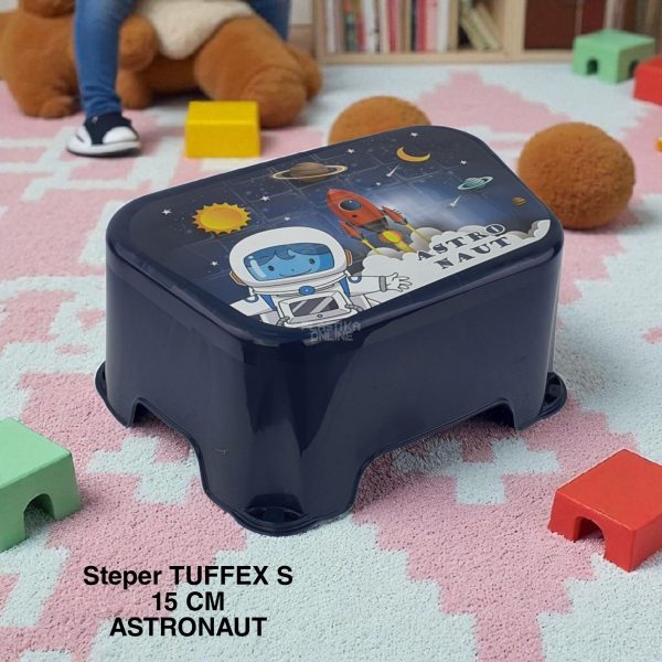 Steper TUFFEX S 15 cm, stepenik za decu, stepenice za decu, plasticne stepenice, stepenice za decu za kupatilo astronaut
