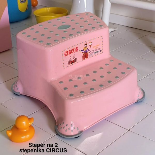 Steper na 2 stepenika roze