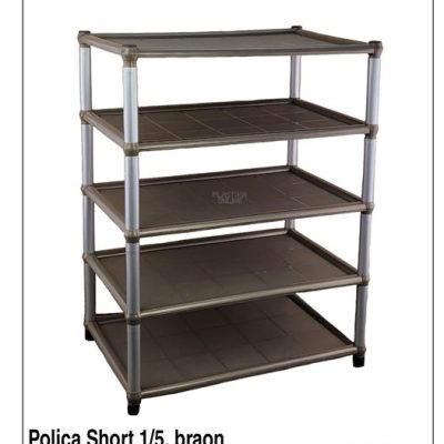 Polica Immo Short 1/5-BRAON