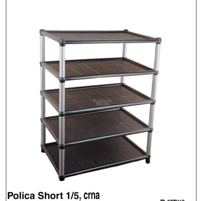 Polica Immo Short 1/5-CRNA