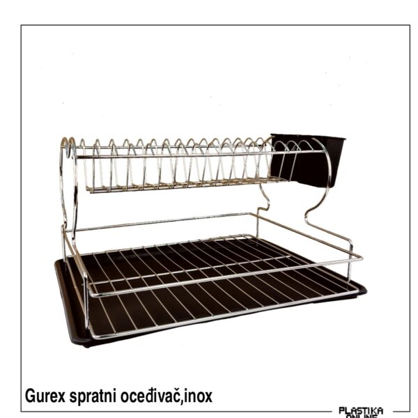 Gurex metalni spratni oceđivač inox