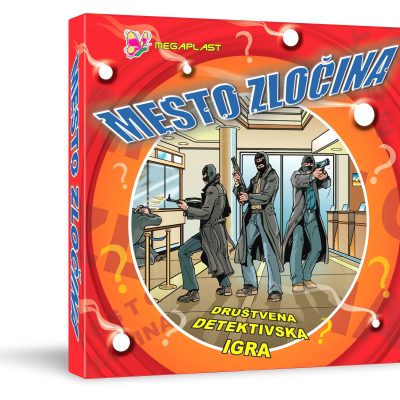 MESTO ZLOČINA, društvena igra