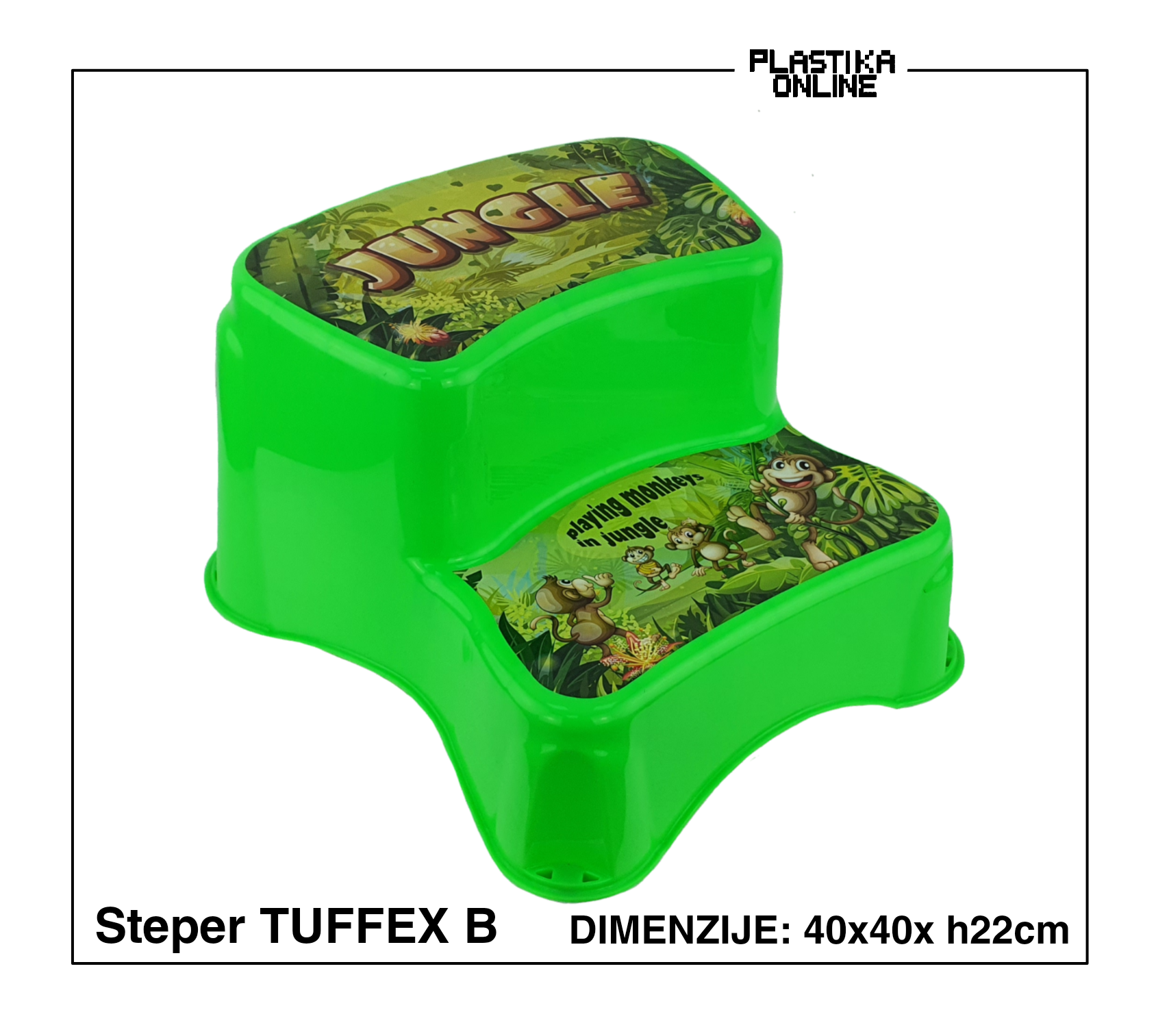 Dečiji steper tuffex B jungle h22cm