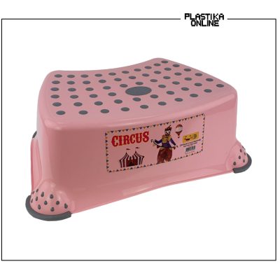 Steper CIRCUS roze 40 x 30 x h19cm