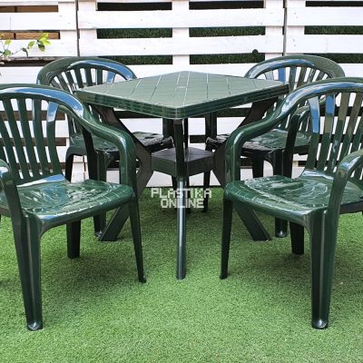 Baštenski set CLASSIC 4/1 - (Sto 70x70 i 4 stolice classic)