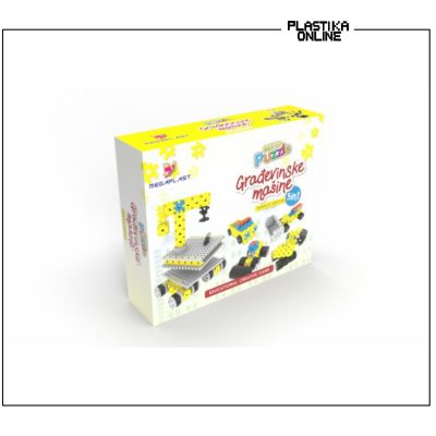 Mega puzzle građevinske mašine