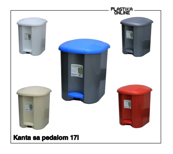 Kanta za smeće sa pedalom 17l