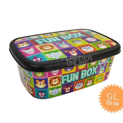 Kutija za odlaganje – Ukrasna kutije FUN box 9L